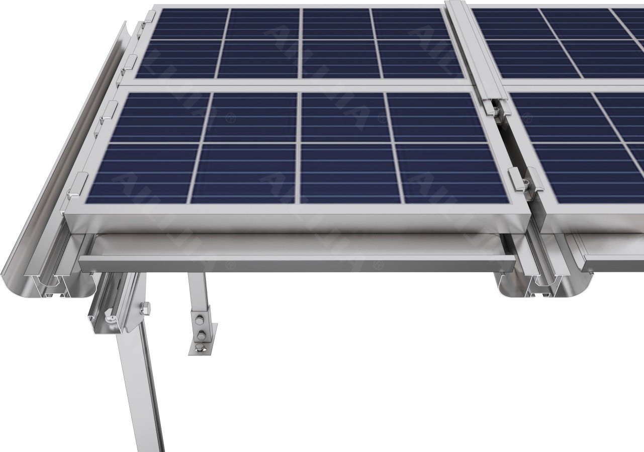 鋁合金(jīn)光(guāng)伏支架制(zhì)造商：湖南富貴盈門建材有限公司